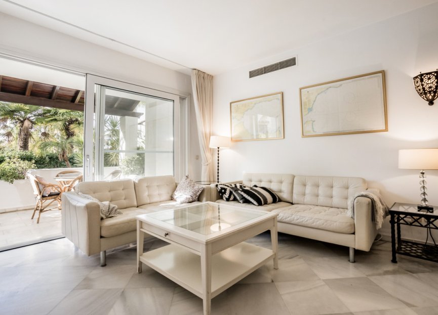 Resale - Apartment - Ground Floor Apartment - Marbella - The Golden Mile