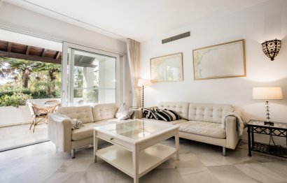 Resale - Apartment - Ground Floor Apartment - Marbella - The Golden Mile