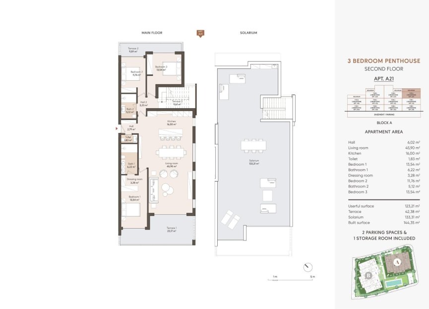 New Build - Penthouse - Estepona - La Resinera Voladilla