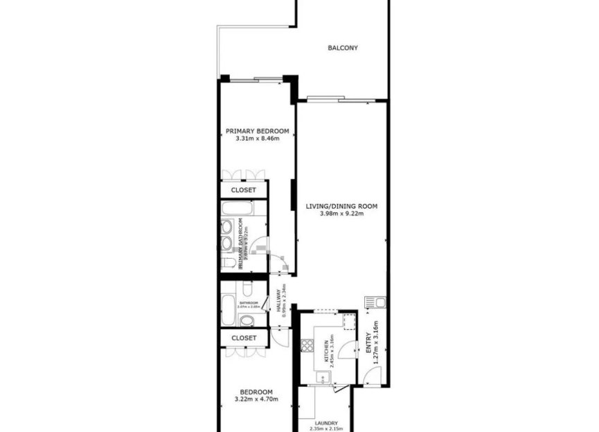 Resale - Apartment - Middle Floor Apartment - Estepona - Estepona Centro