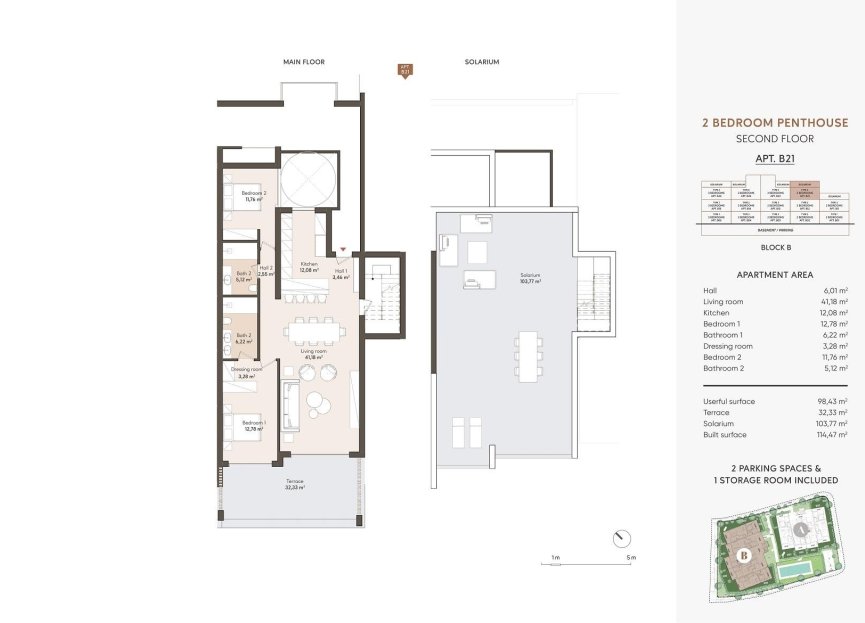 New Build - Penthouse - Estepona - La Resinera Voladilla