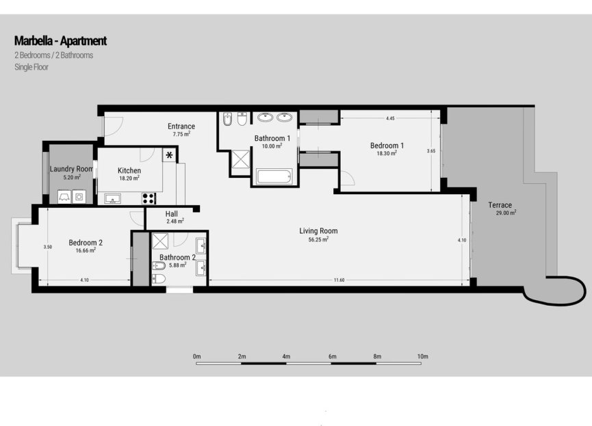 Resale - Apartment - Middle Floor Apartment - Marbella - Sierra Blanca