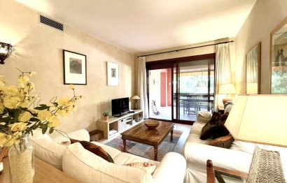 Resale - Ground floor apartment - Marbella - Los Monteros