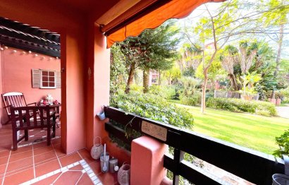 Resale - Ground floor apartment - Marbella - Los Monteros