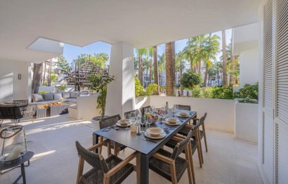 Resale - Ground floor apartment - Marbella - The Golden Mile