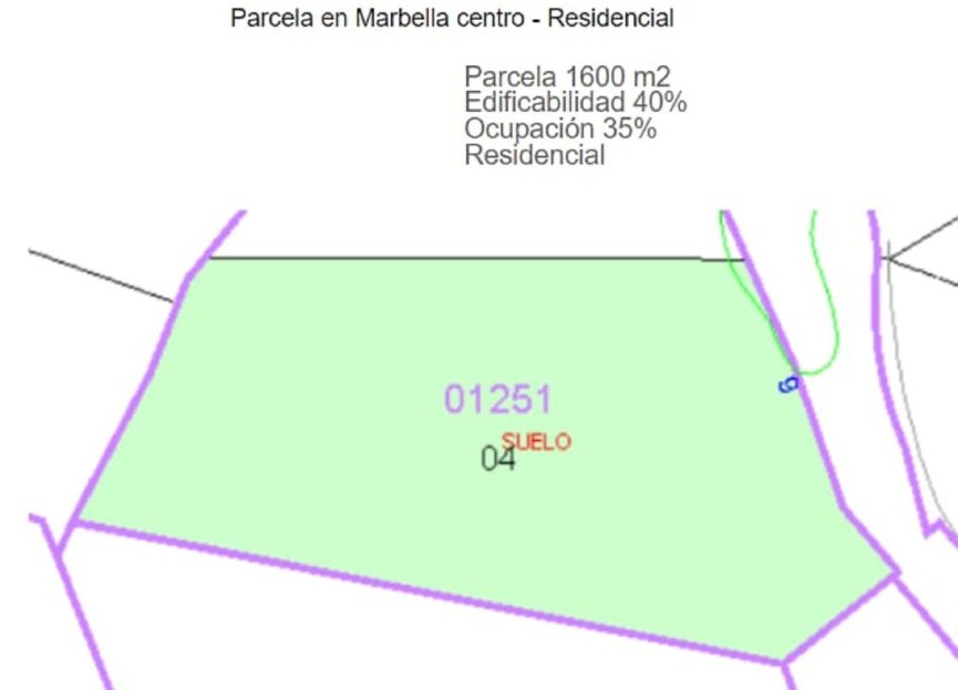 Resale - Plot - Residential Plot - Marbella - Marbella Centro