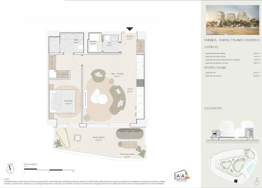 Obra nueva - Apartamento / piso - Málaga - Playa de Sacaba