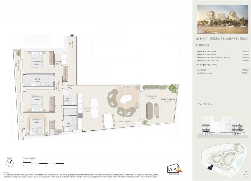 New Build - Ground floor apartment - Málaga - Playa de Sacaba