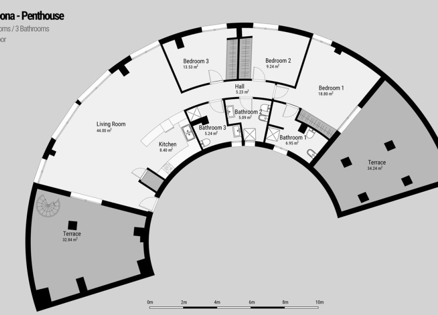 Resale - Apartment - Penthouse - Estepona - Costalita