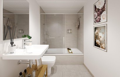 Obra nueva - Ground floor apartment - Mijas - El Chaparral