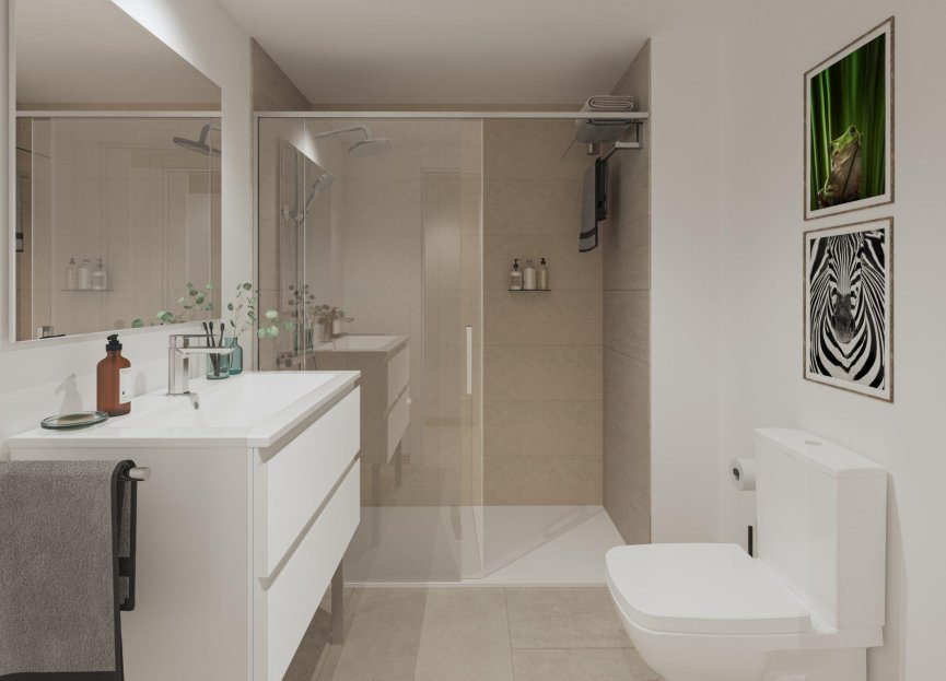 Obra nueva - Ground floor apartment - Mijas - El Chaparral