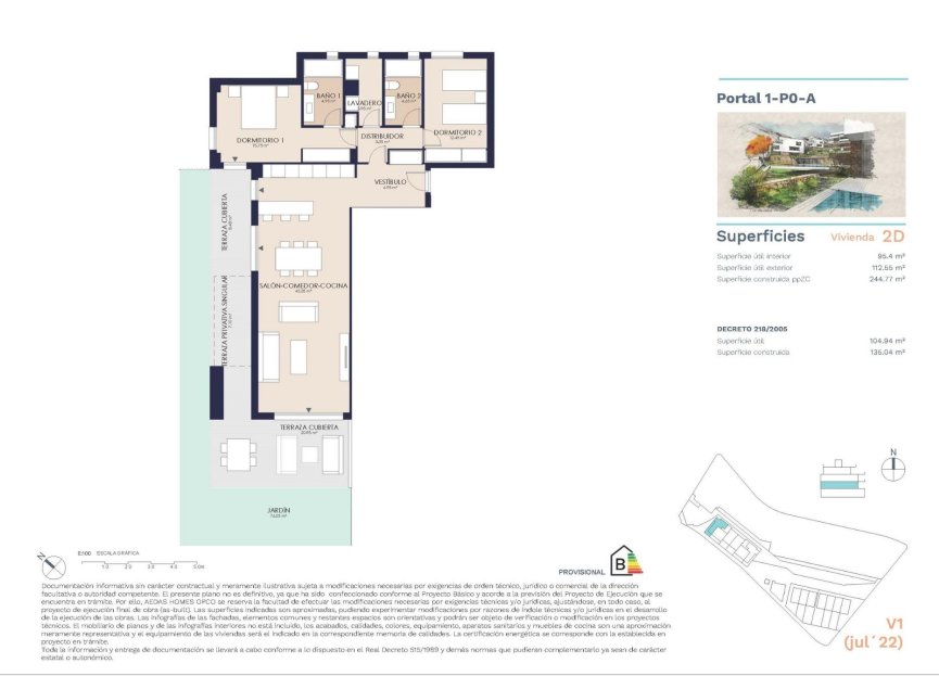 New Build - Ground floor apartment - Estepona - Urb. La Gaspara