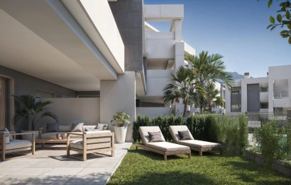 New Build - Ground floor apartment - Estepona - Parque Selwo