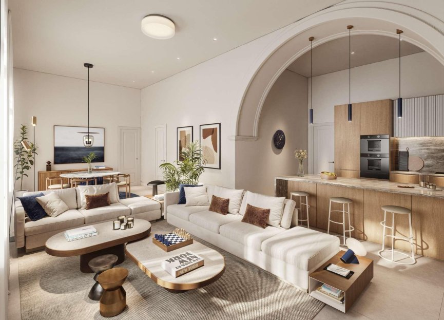 New Build - Ground floor apartment - Málaga - El Limonar