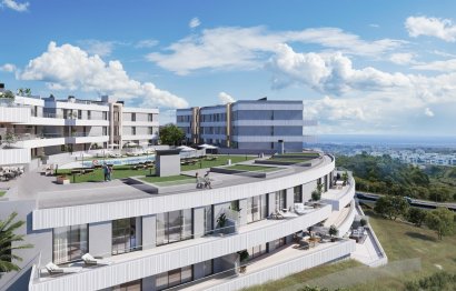 New Build - Ground floor apartment - Estepona - Parque Selwo